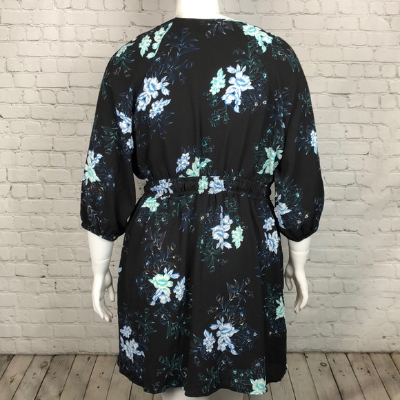 Size S/16 Left City Chic Tunic Dress GinzaFloral - Picture 4 of 7